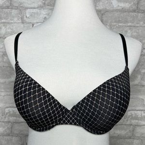 Vince Camuto diamond pattern slight push up bra